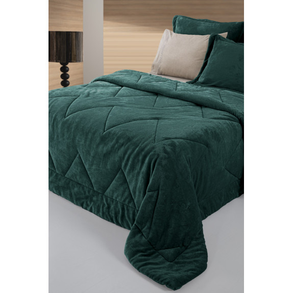 Πάπλωμα Υπέρδιπλο Guy Laroche Drops Petrol 220x240