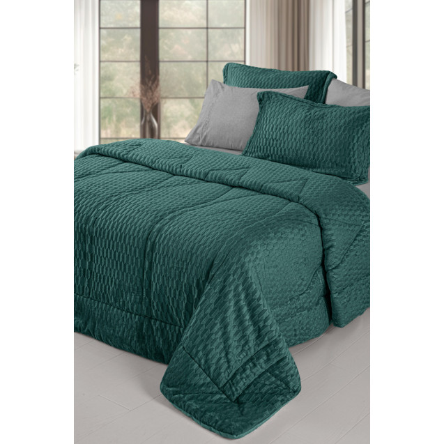 Πάπλωμα Μονό Guy Laroche Gali Emerald 160x240