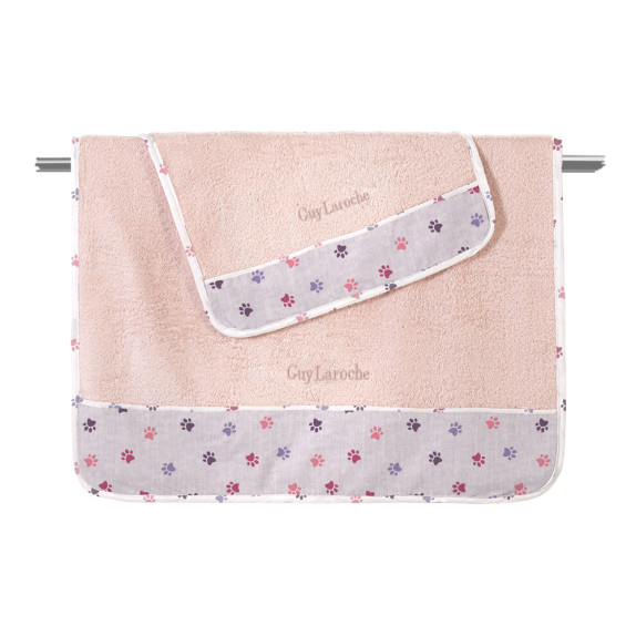 Σετ Βρεφικές Πετσέτες 2 Τεμαχίων Guy Laroche Paw Pudra...