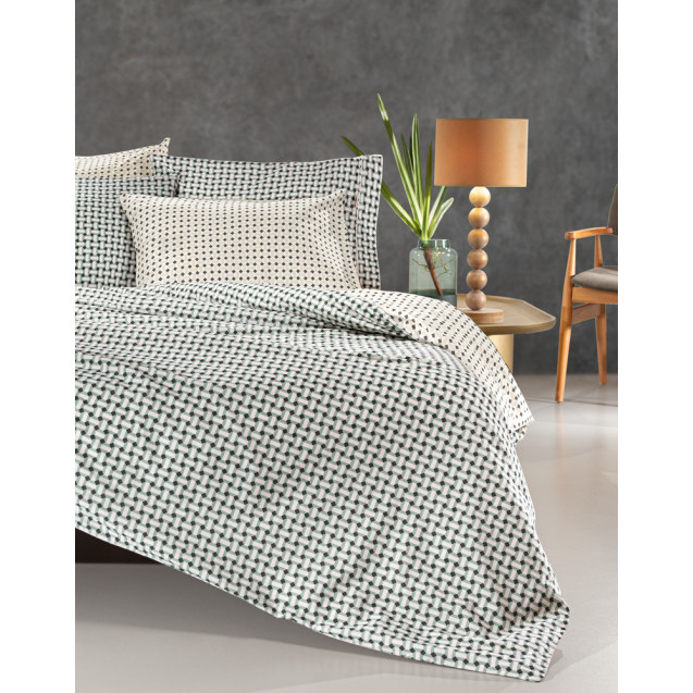 Σετ Παπλωματοθήκη Υπέρδιπλη 3 Τεμαχίων Guy...