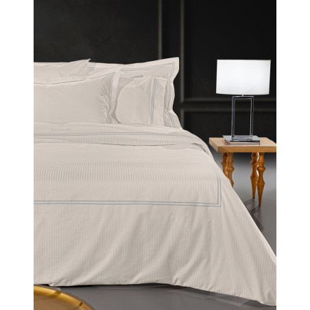 Παπλωματοθήκη Υπέρδιπλη Guy Laroche Nice Natural L. Silver 225x245