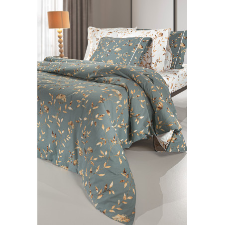 Σετ Παπλωματοθήκη Μονή 2 Τεμαχίων Guy Laroche Victoria Golden 165x225