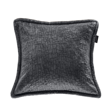 Σετ Κουβέρτα Καναπέ και Μαξιλαροθήκη Διακόσμησης Guy Laroche Bolzano Anthracite 130x170