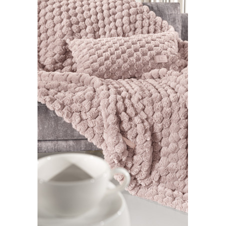 Σετ Κουβέρτα Καναπέ και Μαξιλάροθήκη Διακόσμησης Guy Laroche Elixir Old Pink 120x160