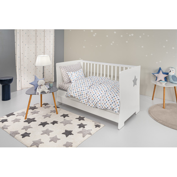 Σετ Σεντόνια Κούνιας 3 Τεμαχίων Guy Laroche Cosmos Sky...