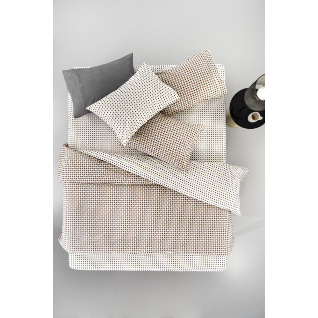 Σετ Σεντόνια Υπέρδιπλα με Λάστιχο 4 Τεμαχίων...