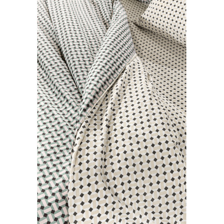 Σετ Σεντόνια Υπέρδιπλα με Λάστιχο 4 Τεμαχίων Guy Laroche Buddha Cement 170x200+32