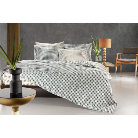 Σετ Σεντόνια King Size 4 Τεμαχίων Guy LarocheBuddha Cement 270x265