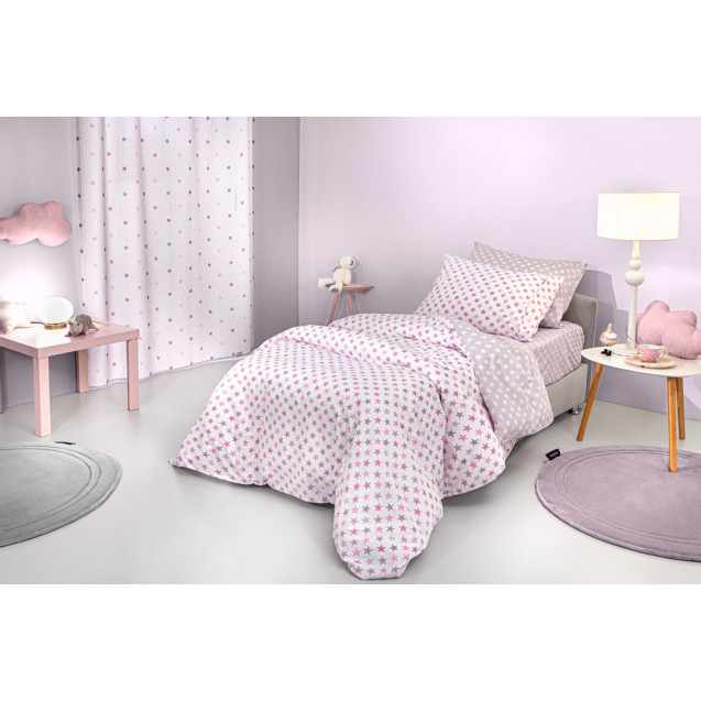 Σετ Παιδικά Σεντόνια Μονά με Λάστιχο 3 Τεμαχίων...