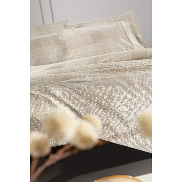 Σετ Σεντόνια Φανελένια King Size 4 Τεμαχίων Guy...