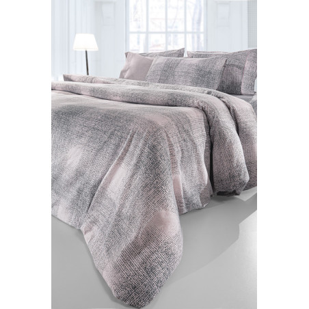 Σετ Σεντόνια Φανελένια Υπέρδιπλα με Λάστιχο 4 Τεμαχίων Guy Laroche Elissa Melanze 165x200+35