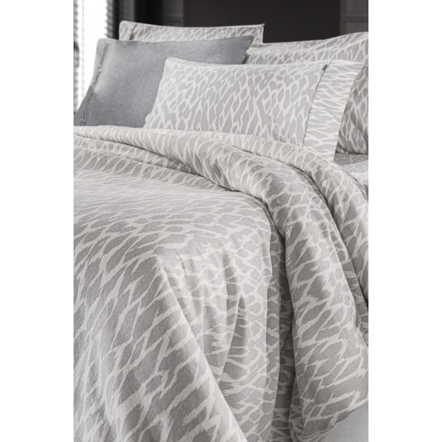 Σετ Σεντόνια Φανελένια Υπέρδιπλα 4 Τεμαχίων Guy...