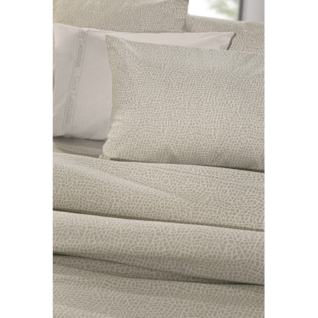 Σετ Σεντόνια Φανελένια Υπέρδιπλα 4 Τεμαχίων Guy Laroche Mira Cement 240x265