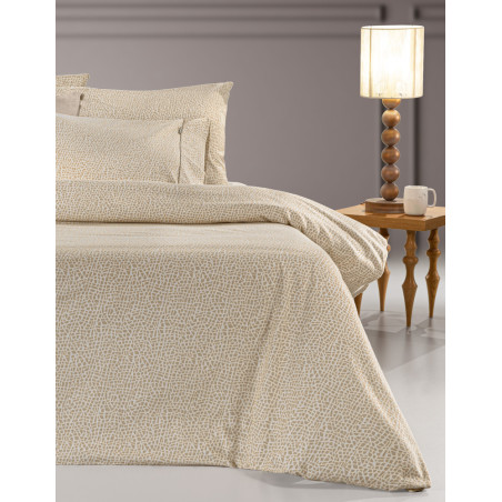 Σετ Σεντόνια Φανελένια Υπέρδιπλα 4 Τεμαχίων Guy Laroche Mira Mocca 240x265