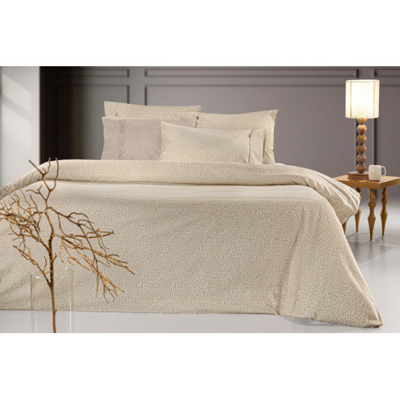 Σετ Σεντόνια Φανελένια King Size 4 Τεμαχίων Guy Laroche...