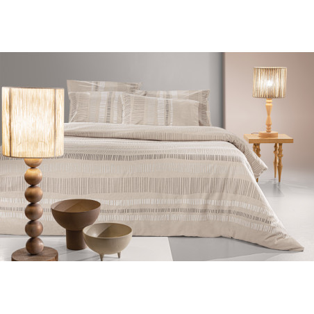 Σετ Σεντόνια Φανελένια King Size 4 Τεμαχίων Guy Laroche Nuvola Taupe 270x265