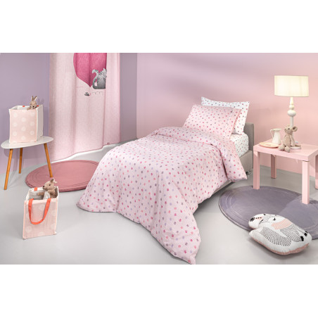 Σετ Παιδικά Σεντόνια Μονά 3 Τεμαχίων Guy Laroche Paw Pinky 165x250