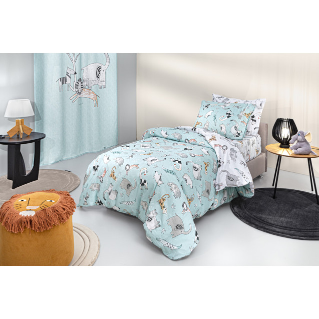 Σετ Παιδικά Σεντόνια Μονά 3 Τεμαχίων Guy...