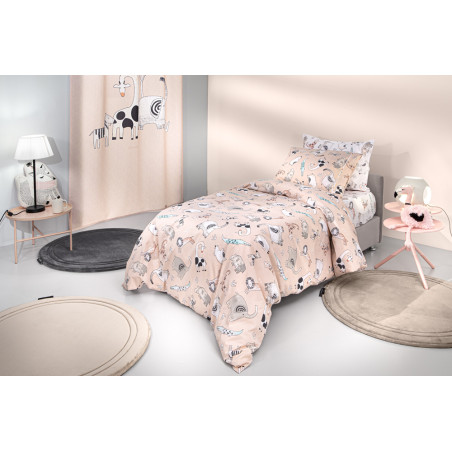 Σετ Παιδικά Σεντόνια Μονά 3 Τεμαχίων Guy Laroche Zootopia Cameo 165x250