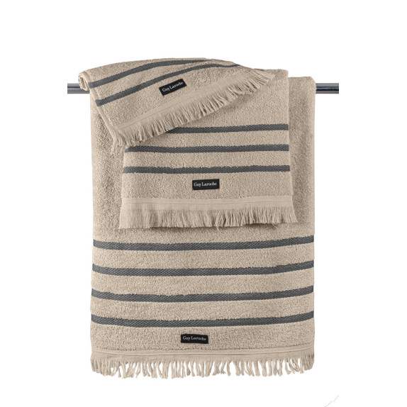 Σετ Πετσέτες 3 Τεμαχίων Guy Laroche Fabiana Wenge