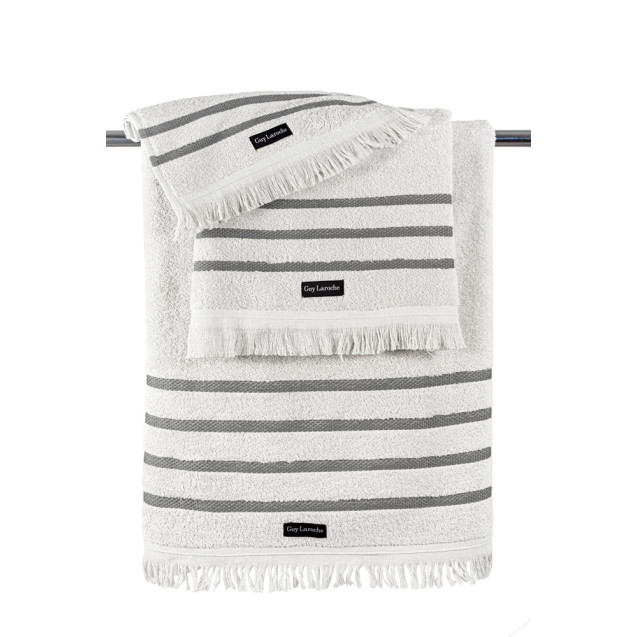 Σετ Πετσέτες 3 Τεμαχίων Guy Laroche Fabiana White