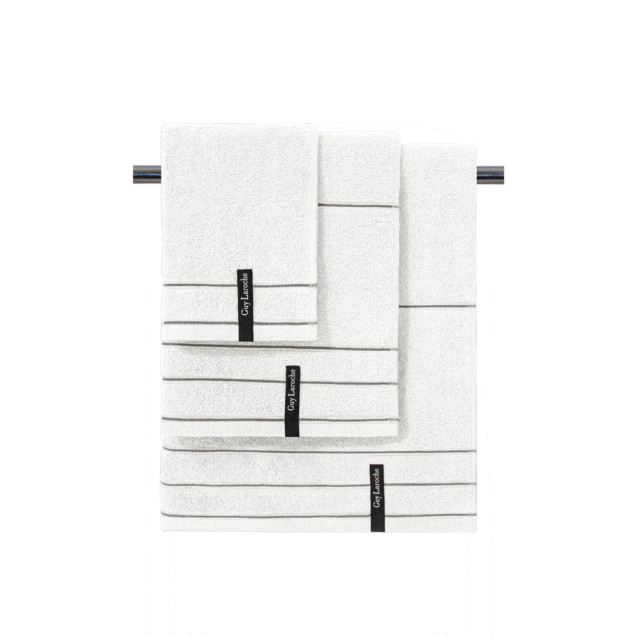 Σετ Πετσέτες 3 Τεμαχίων Guy Laroche Blush White