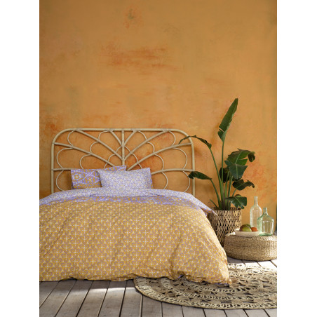 Σετ Σεντόνια Μονά 3 Τεμαχίων Nima Imane Deep Orange 170x260