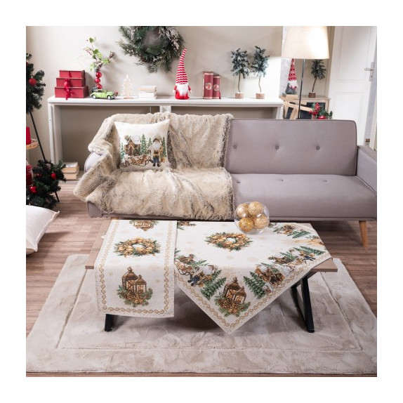 Καρέ & Τραβέρσα Teoran  Doren (Σετ 2τεμ-) - 100x100cm...