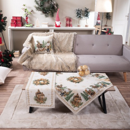 Καρέ & Τραβέρσα Teoran  Doren (Σετ 2τεμ-) - 100x100cm &amp 40x100cm