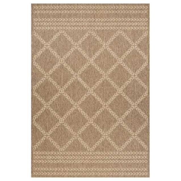 Χαλί New Plan Ethnik 2012C Brown/Caramel Beige...