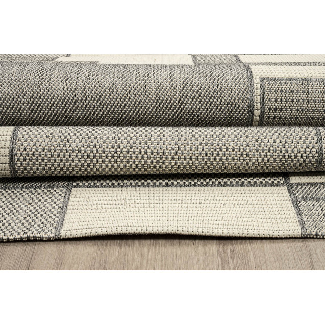 Χαλί New Plan Ethnik 1449D Grey 160x230