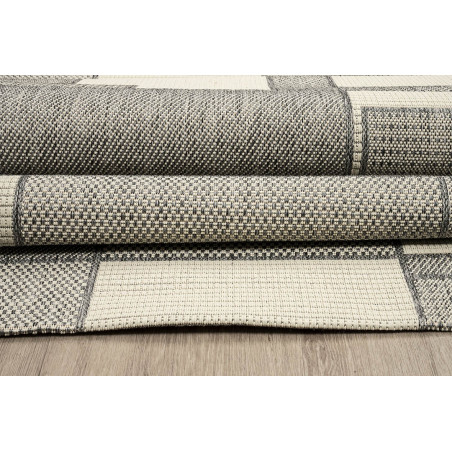 Χαλί New Plan Ethnik 1449D Grey 160x230