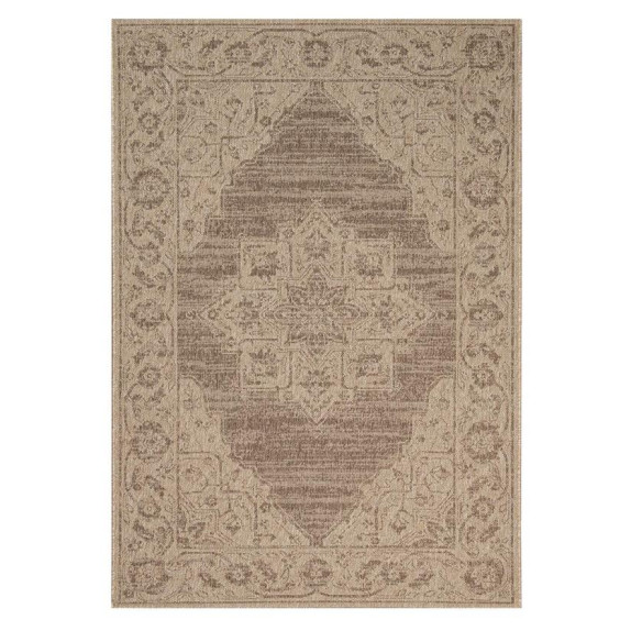 Χαλί New Plan Ethnik 204005C Brown/Caramel Beige 200x285