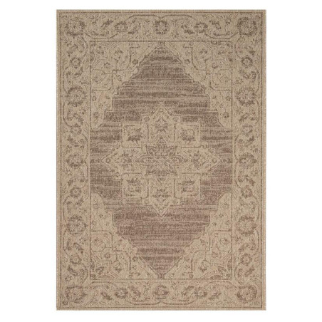 Χαλί New Plan Ethnik 204005C Brown/Caramel Beige 133x190