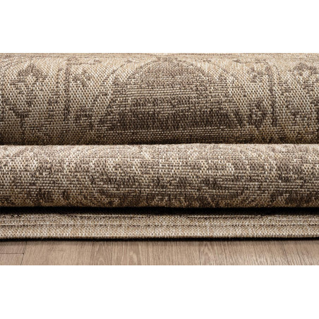 Χαλί New Plan Ethnik 204005C Brown/Caramel Beige 133x190