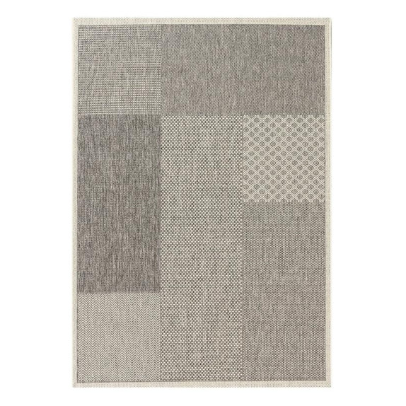 Χαλί New Plan Ethnik 4526D Grey 160x230