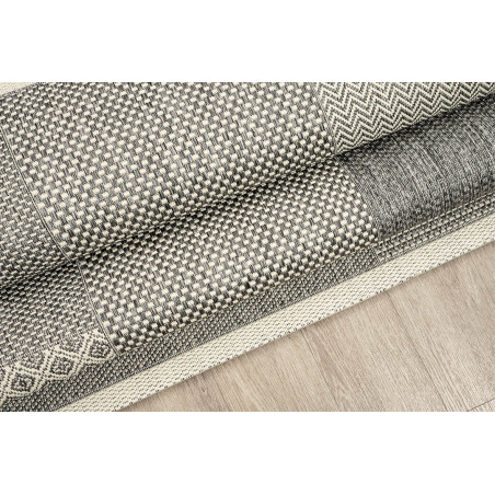 Χαλί New Plan Ethnik 4526D Grey 160x230