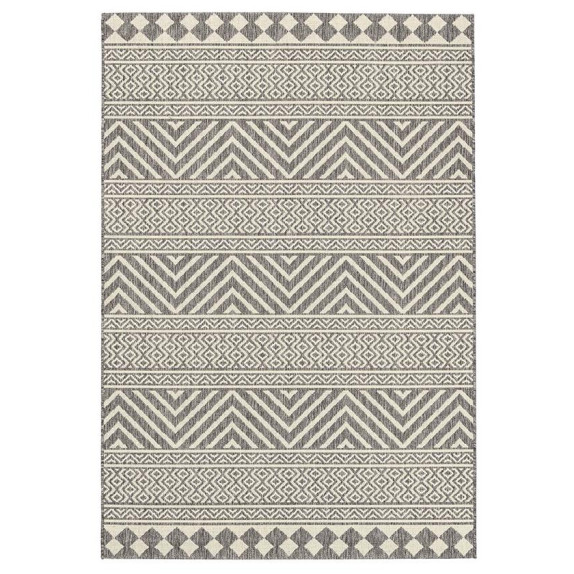 Χαλί New Plan Ethnik 7525D Grey 160x230