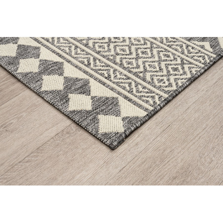 Χαλί New Plan Ethnik 7525D Grey 160x230