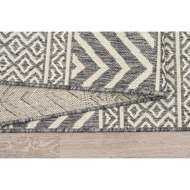 Χαλί New Plan Ethnik 7525D Grey 160x230