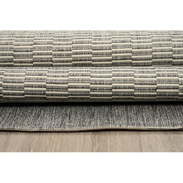 Χαλί New Plan Ethnik 9825D Grey 200x285