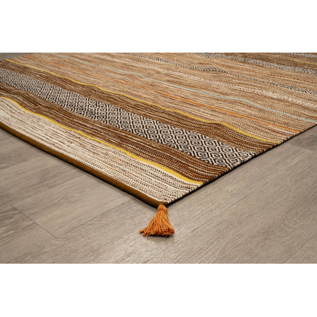 Χαλί New Plan Antique Kilim Χειροποιητο 6080 Beige 200x285