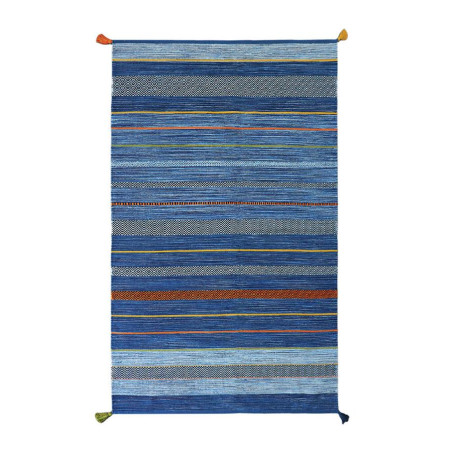 Χαλί New Plan Antique Kilim Χειροποιητο 7070 Blue 200x285