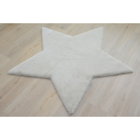 Χαλί New Plan Puffy Fc3B Beige Star Antislip 160x160