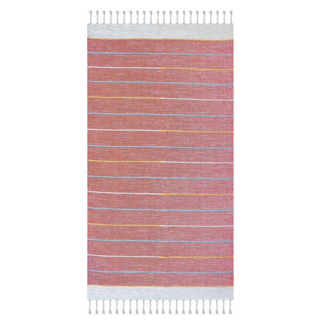 Χαλί New Plan Ribella Χειροποιητο 400 Red 160x230