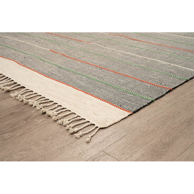 Χαλί New Plan Ribella Χειροποιητο 500 L.Grey...