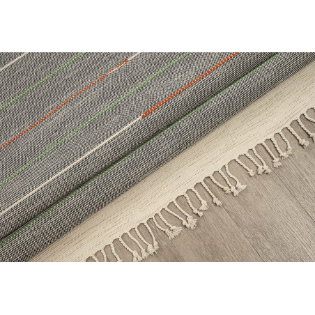 Χαλί New Plan Ribella Χειροποιητο 500 L.Grey 160x230