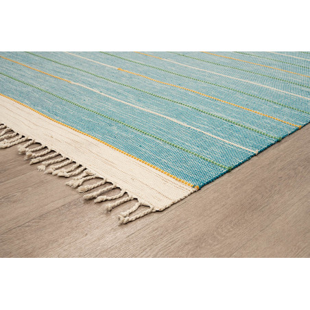 Χαλί New Plan Ribella Χειροποιητο 700 Blue 160x230