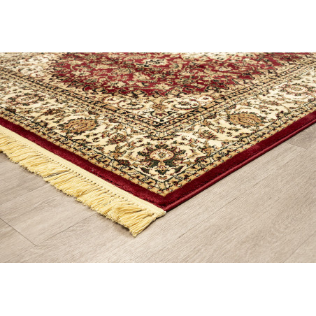 Χαλί New Plan Persia 1019 Burgundy Με Κροσσι 160x230