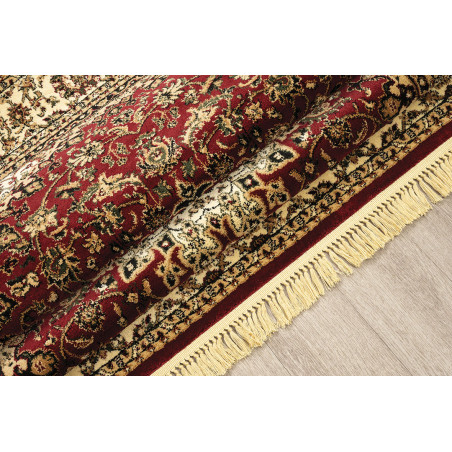 Χαλί New Plan Persia 1019 Burgundy Με Κροσσι 160x230